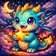 Stylized vibrant animal avatar combining geometric shapes and bold colors representing a trustworthy presence.