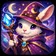 Colorful cartoon-style avatar of an expressive animal with a friendly vibe.